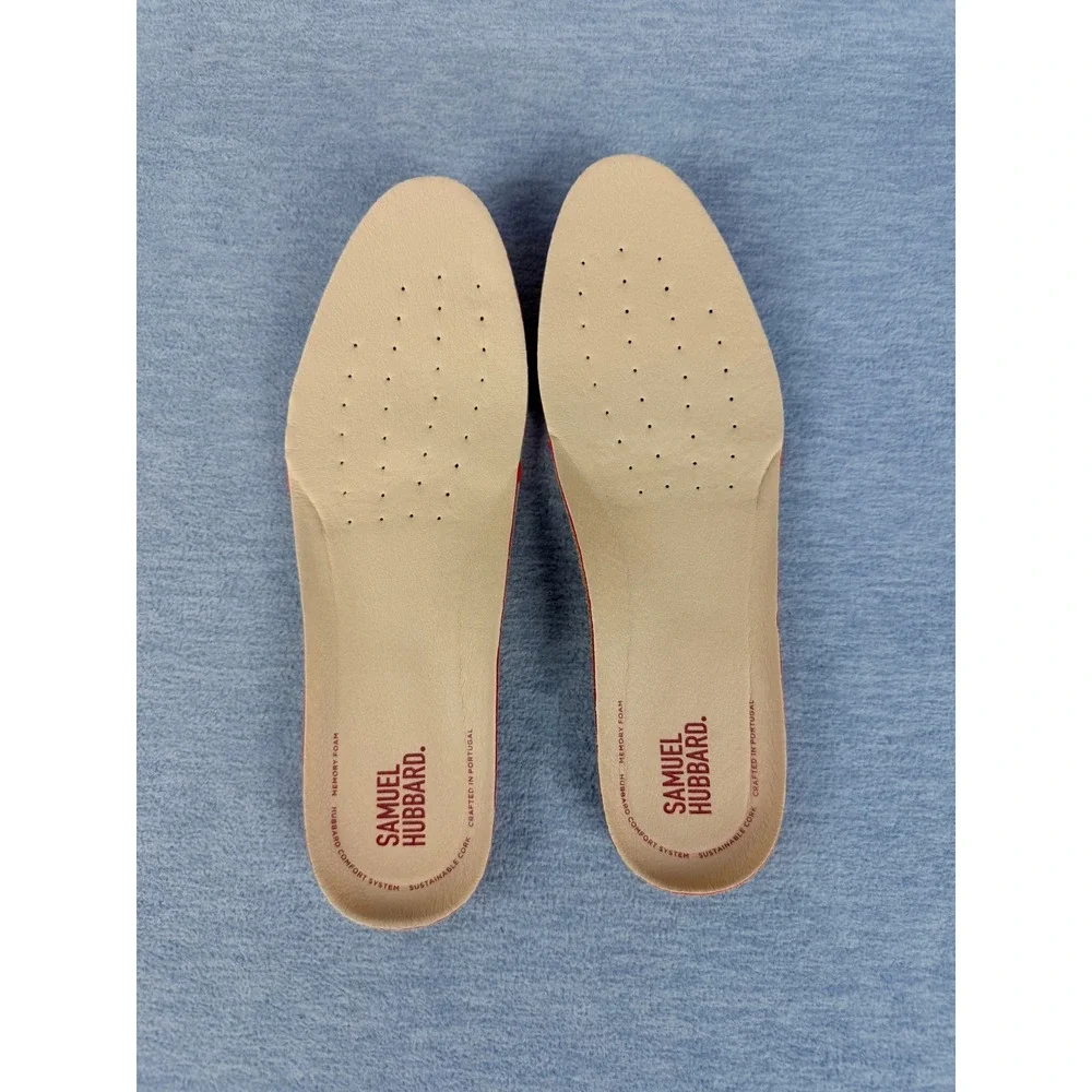 Samuel Hubbard Market Cap Tan Oxfords Mens 8.5 W Leather Casual Shoe Lightweight